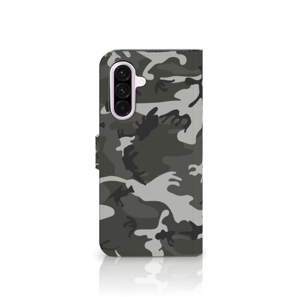 Samsung Galaxy A56 Telefoon Hoesje Army Light camouflage design achteraanzicht