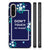 Samsung Galaxy A56 Telefoon Hoesje Flowers Blue DTMP back cover design bloemen navy