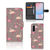 Samsung Galaxy A56 Telefoonhoesje met Pasjes Flamingo telefoonhoesje flamingo design voor- en achterkant