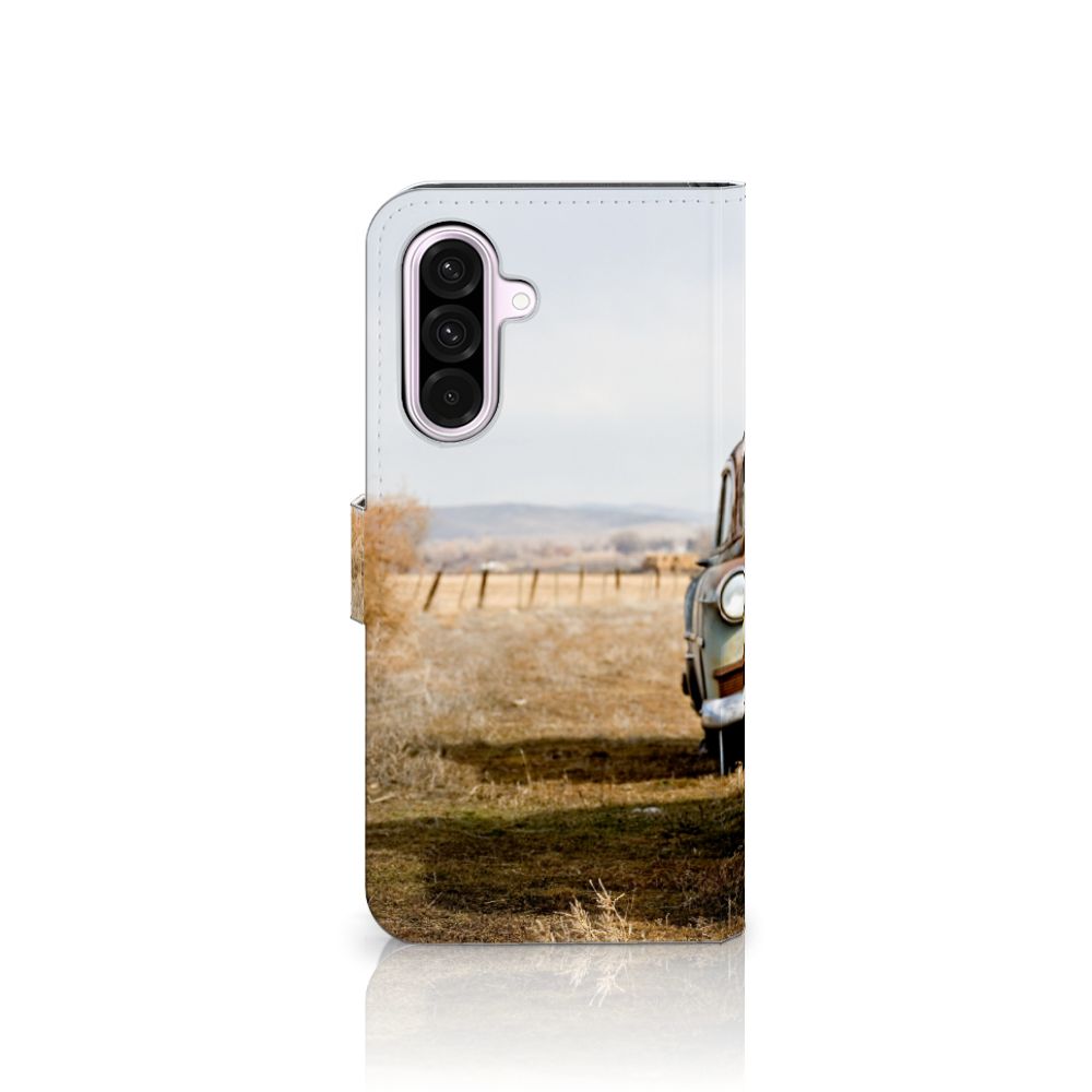 Samsung Galaxy A56 Telefoonhoesje met foto Vintage Auto vintage auto design voorkant