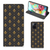 Samsung Galaxy A71 Hoesje met Magneet Franse Lelie stand case voorkant en achterkant