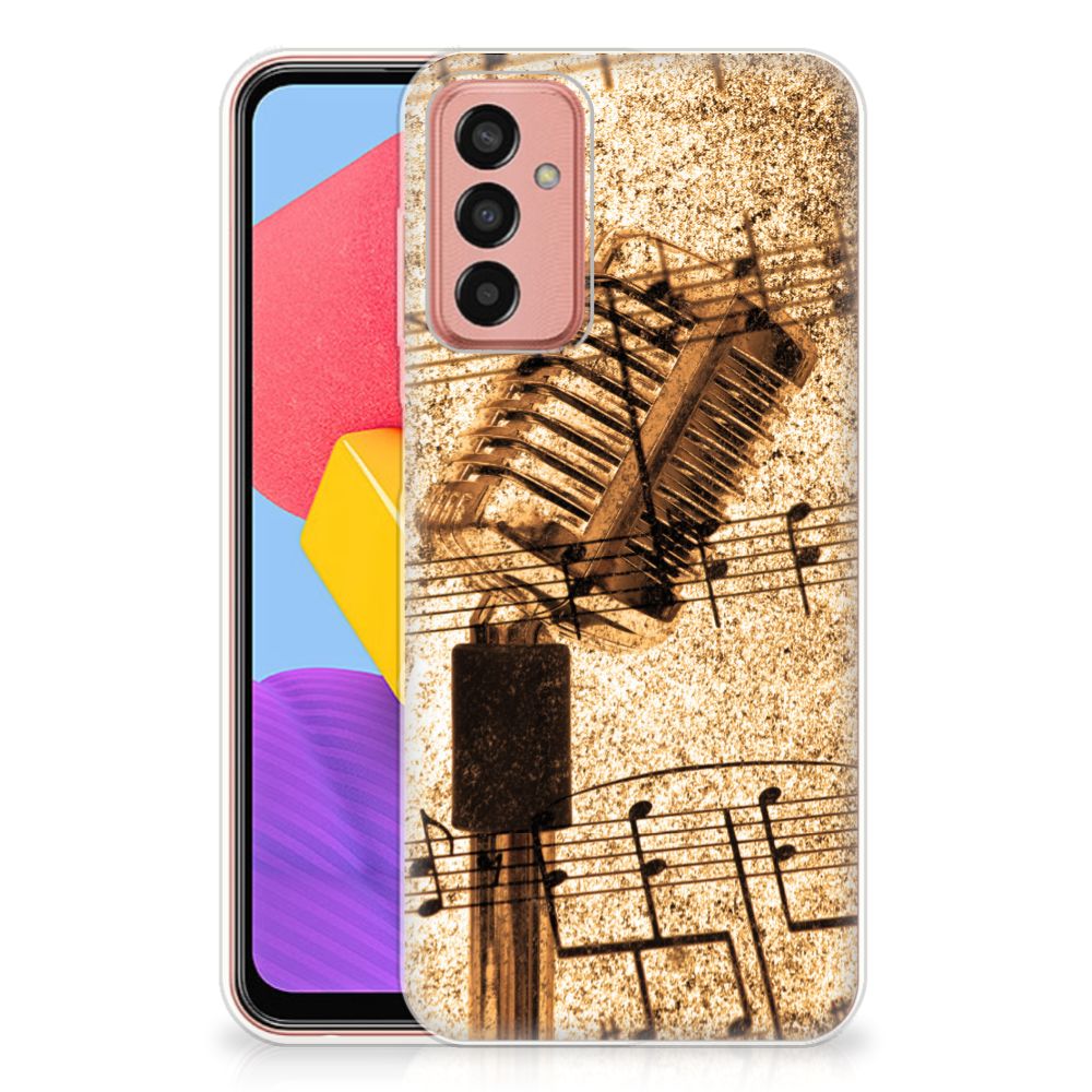 Samsung Galaxy M13 | M23 Siliconen Hoesje met foto Bladmuziek B2C Telecom