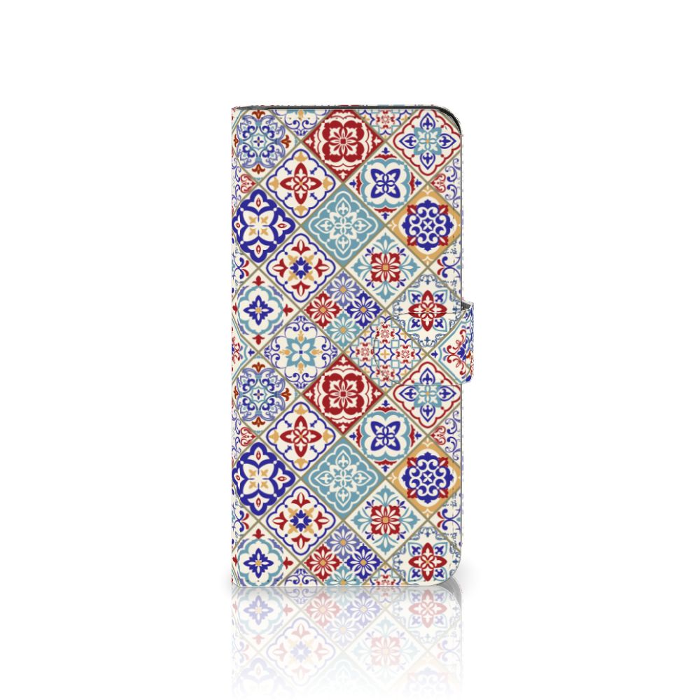 Samsung Galaxy M14 Bookcase Tiles Color boekhoesje tegels design voorkant