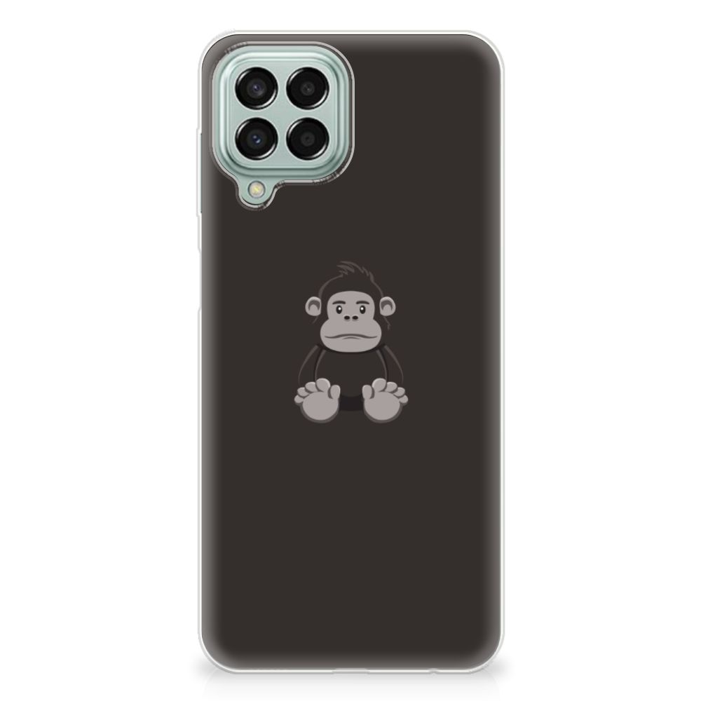 Samsung Galaxy M33 Telefoonhoesje met Naam Gorilla telefoonhoesje gorilla design achterkant