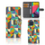 Samsung Galaxy M53 Telefoon Hoesje Funky Retro telefoonhoesje design funky retro aanzicht