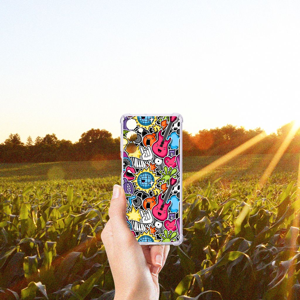 Samsung Galaxy M54 Anti Shock Bumper Case Punk Rock B2C Telecom