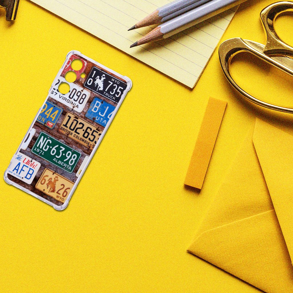 Samsung Galaxy M54 Anti-shock Hoesje met foto Kentekenplaten B2C Telecom