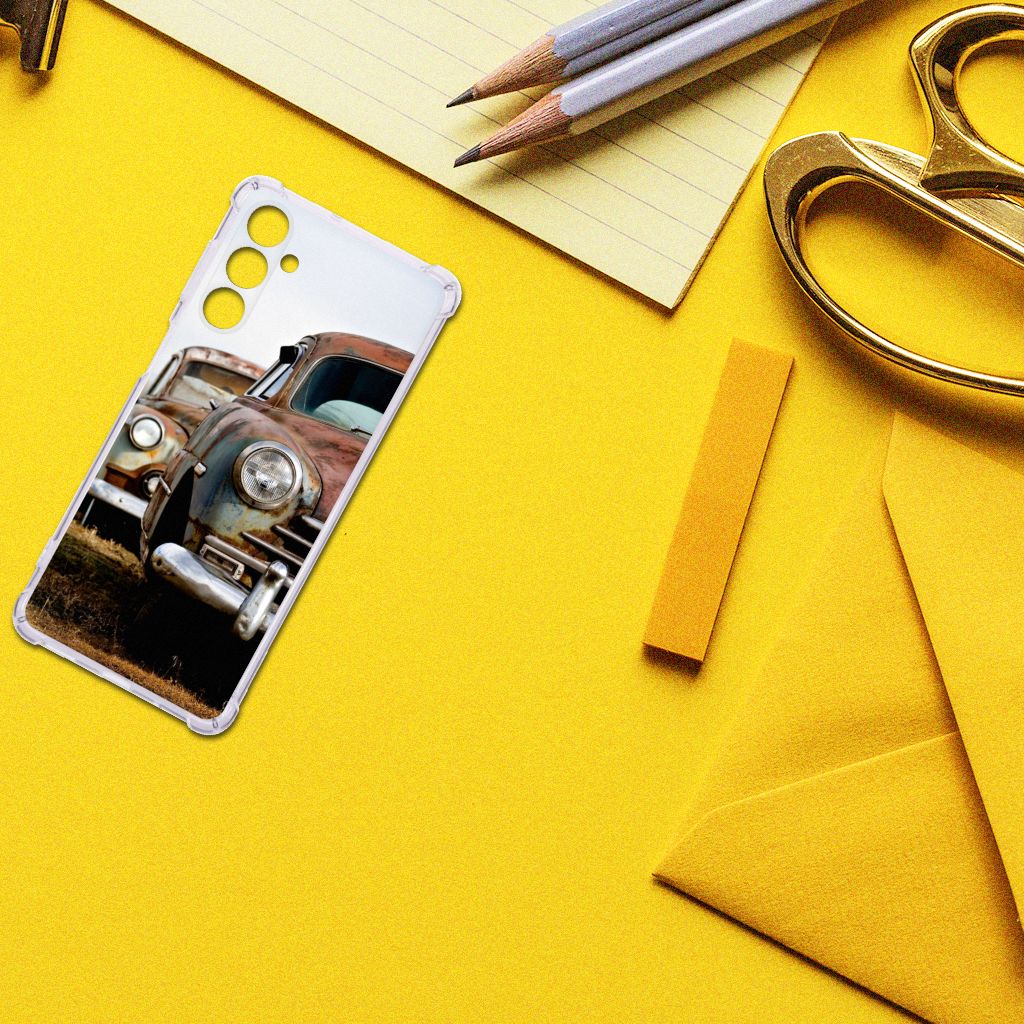 Samsung Galaxy M54 Anti-shock Hoesje met foto Vintage Auto B2C Telecom