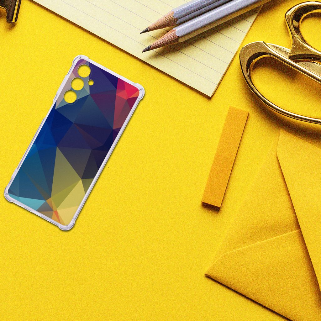 Samsung Galaxy M54 Shockproof Case Polygon Dark B2C Telecom