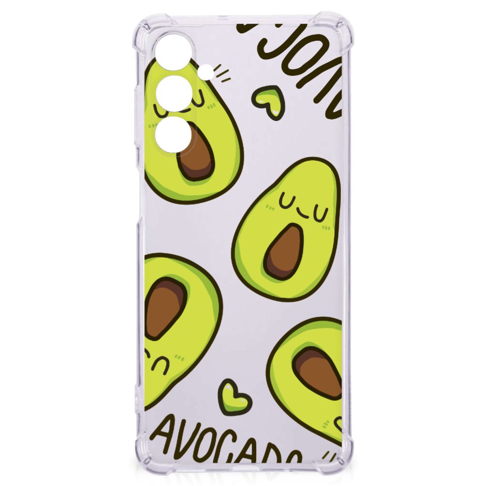 Samsung Galaxy M54 Stevig Bumper Hoesje Avocado Singing B2C Telecom