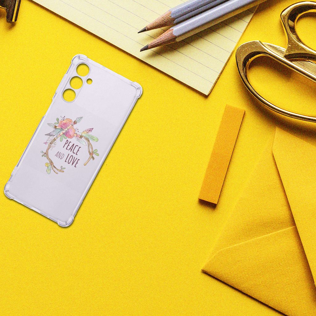 Samsung Galaxy M54 Stevig Bumper Hoesje Boho Text B2C Telecom