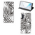 Samsung Galaxy Note 10 Smart Cover Leaves Grey hoesje voorkant zijkantstaand