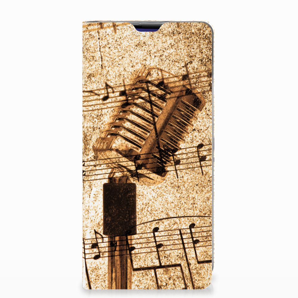 Samsung Galaxy S10 Plus Stand Case Bladmuziek