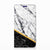 Samsung Galaxy S10e Standcase Marmer Wit Zwart design zwartwit marmer voorkant