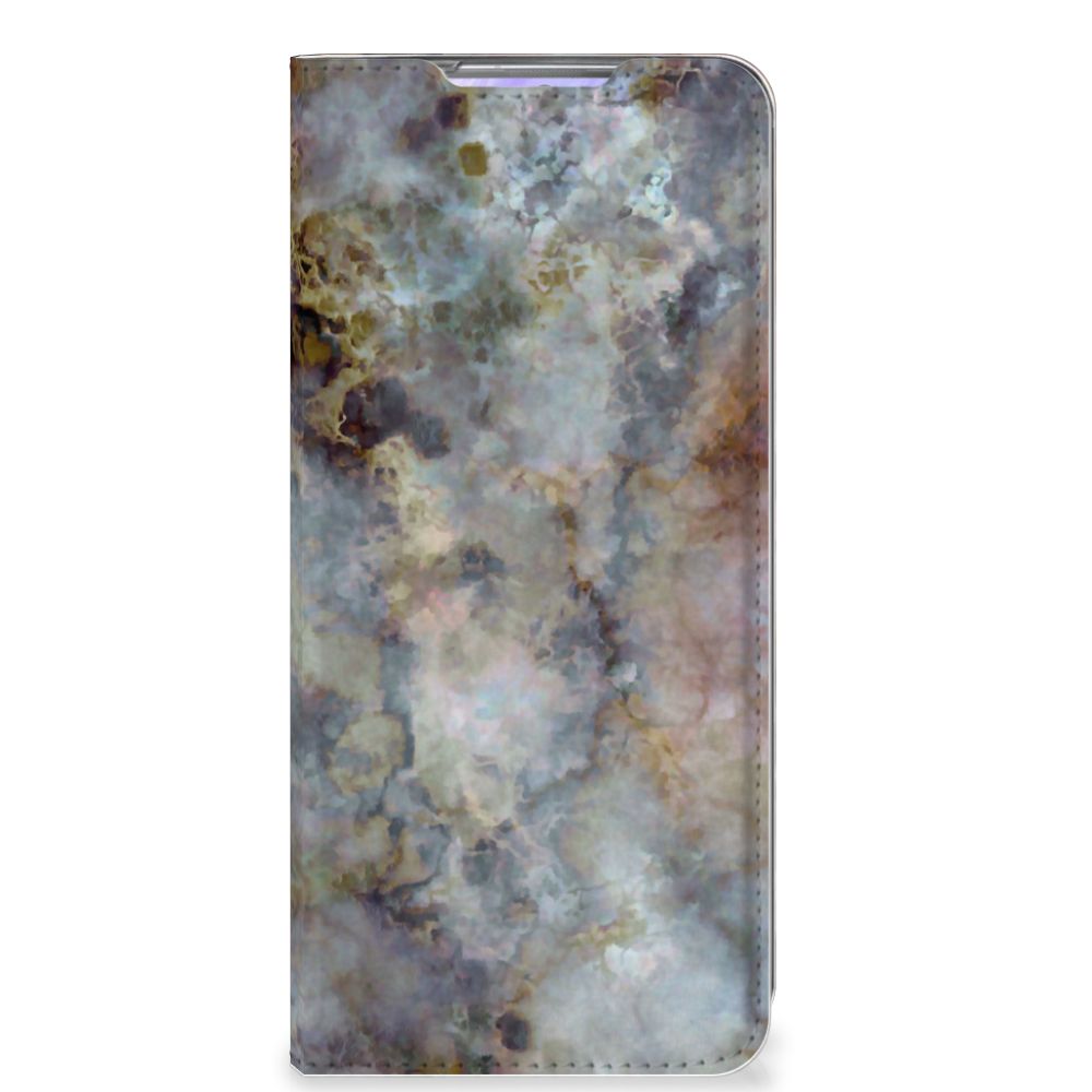 Samsung Galaxy S20 Plus Standcase Marmer Grijs - B2C Telecom