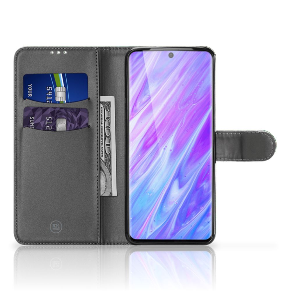 Samsung Galaxy S20 Plus Telefoonhoesje met Pasjes Pauw