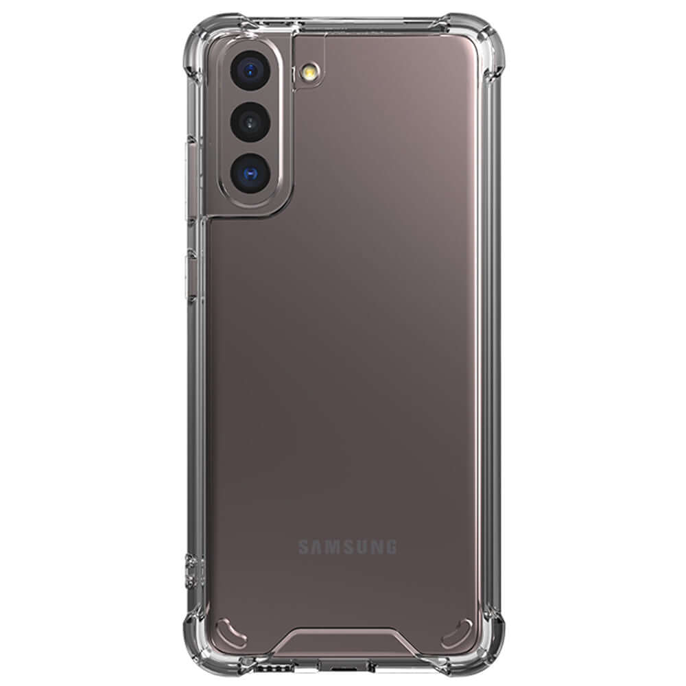 Samsung Galaxy S21 Hoesje Transparant – Anti-Shock TPU achterkant transparant ontwerp