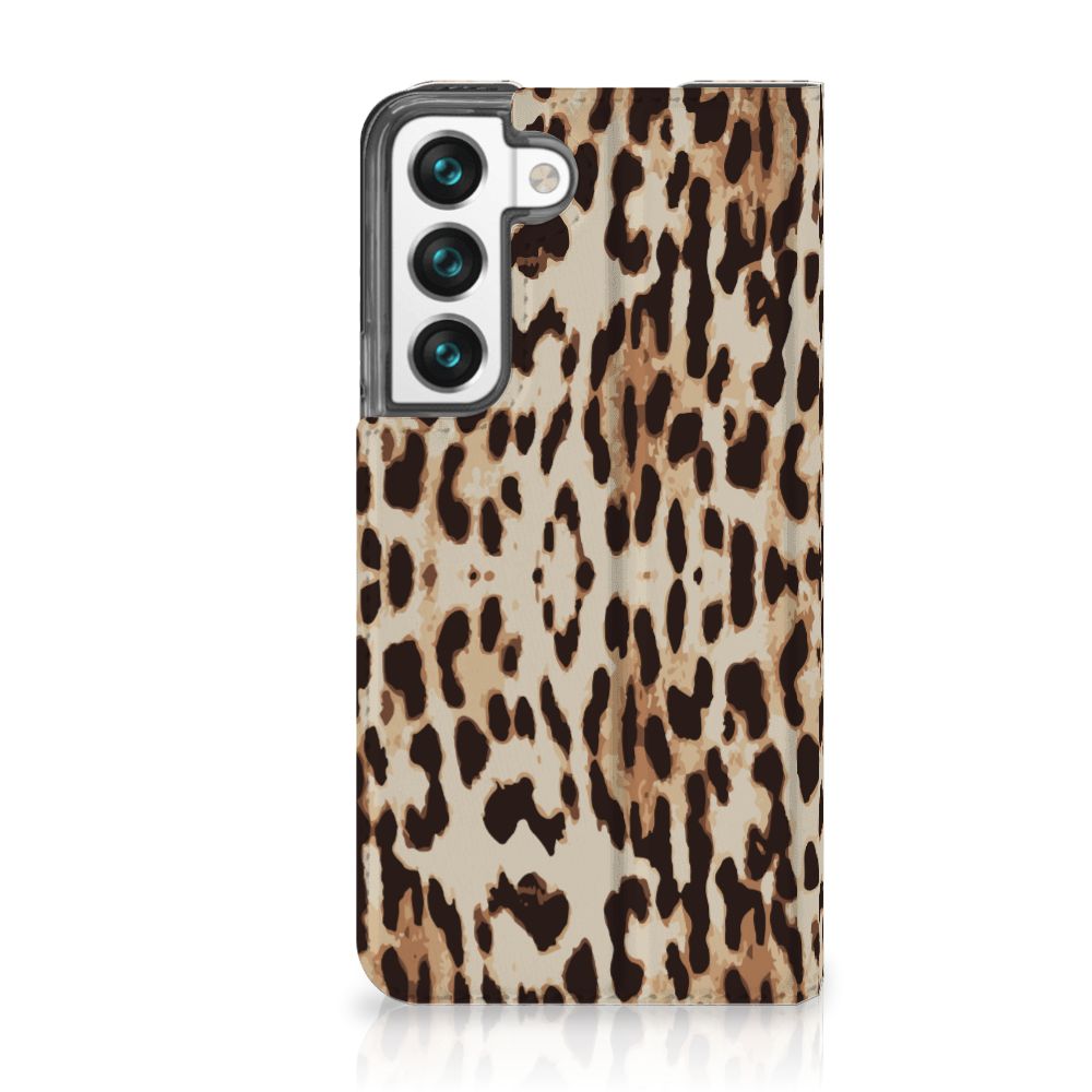 Samsung Galaxy S22 Hoesje maken Leopard - B2C Telecom