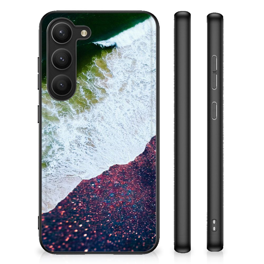 Samsung Galaxy S23 Backcover Sea in Space abstract ontwerp aanzicht