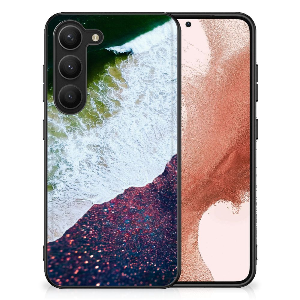 Samsung Galaxy S23 Backcover Sea in Space telefoonhoesje abstract design voorkant