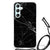Samsung Galaxy S23 FE Anti-Shock Hoesje Marmer Zwart - Origineel Cadeau Vader B2C Telecom