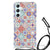 Samsung Galaxy S23 FE Anti-Shock Hoesje Tiles Color achterkant ontwerp