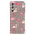 Samsung Galaxy S23 FE Case Anti-shock Flamingo flamingo design achterkant