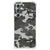 Samsung Galaxy S23 FE Doorzichtige Silicone Hoesje Army Light camouflage design achterkant