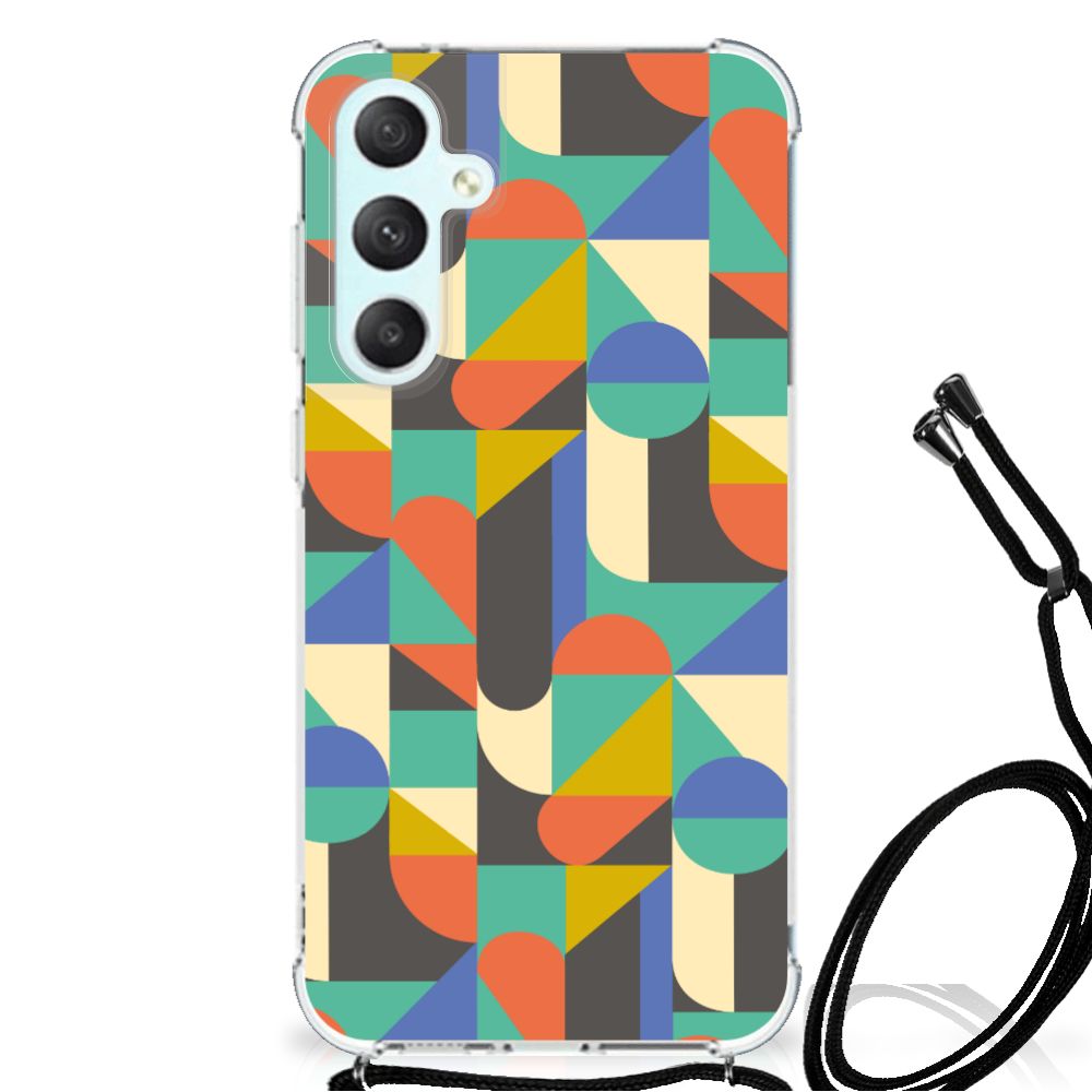 Samsung Galaxy S23 FE Doorzichtige Silicone Hoesje Funky Retro B2C Telecom