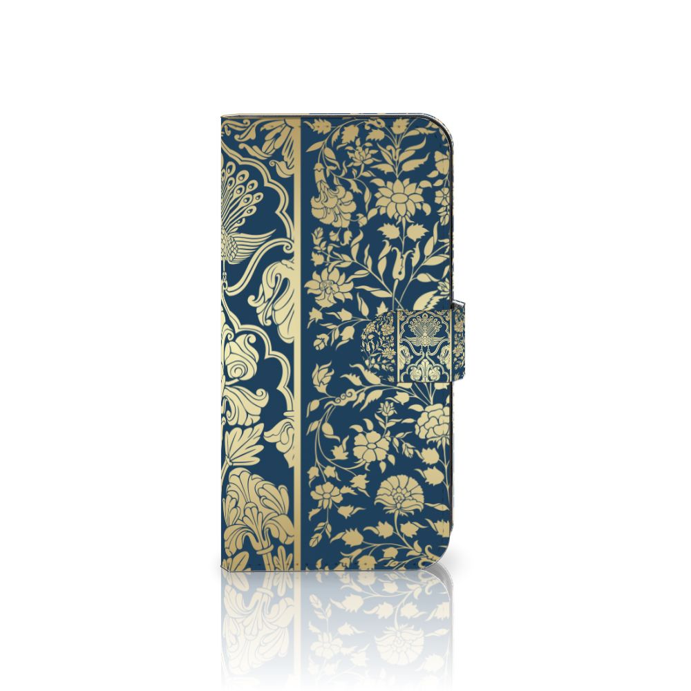 Samsung Galaxy S23 FE Hoesje Beige Flowers design beige bloemen aanzicht