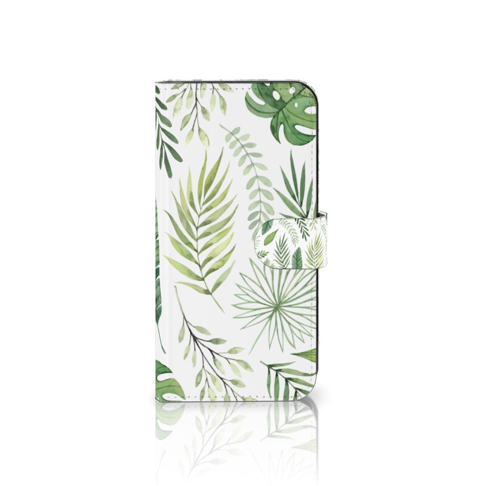 Samsung Galaxy S23 FE Hoesje Leaves hoesje bladeren vooraanzicht