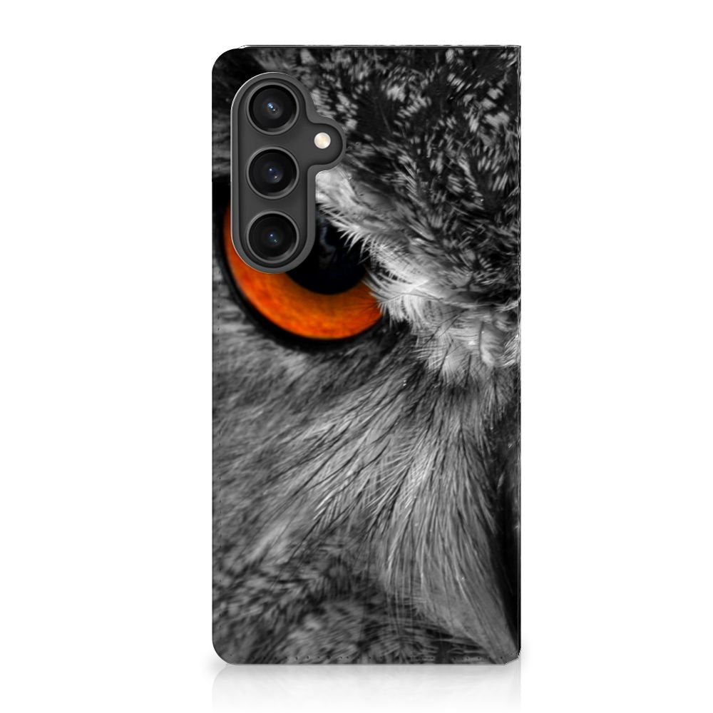 Samsung Galaxy S23 FE Hoesje maken Uil uil design voorzijde