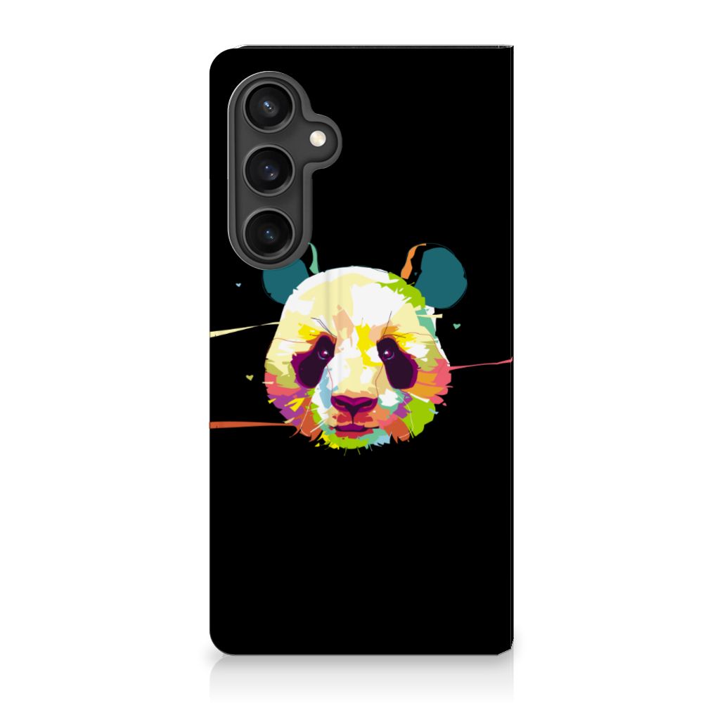 Samsung Galaxy S23 FE Magnet Case Panda Color achterkant
