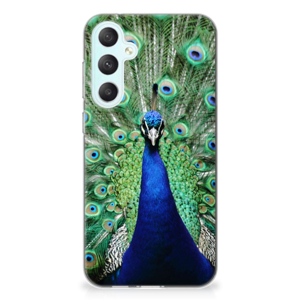 Samsung Galaxy S23 FE TPU Hoesje Pauw pauw design achteraanzicht