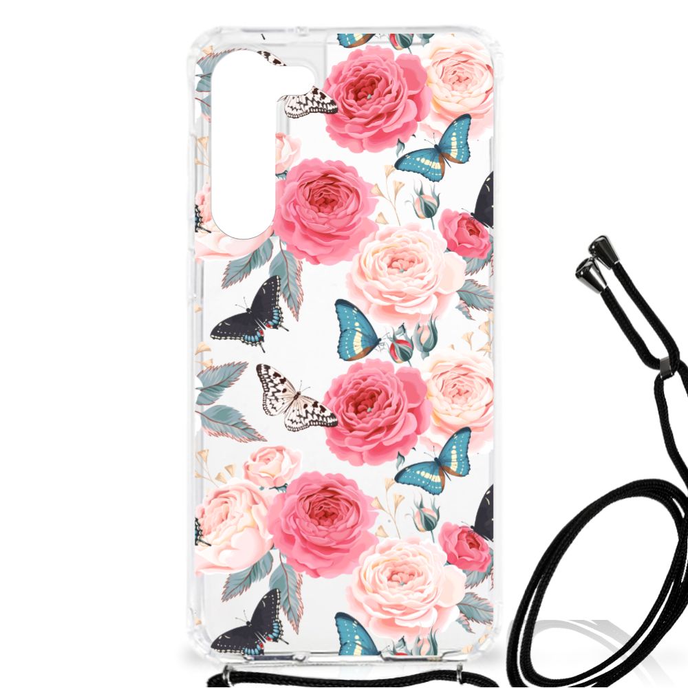 Samsung Galaxy S23 Plus Case Butterfly Roses B2C Telecom