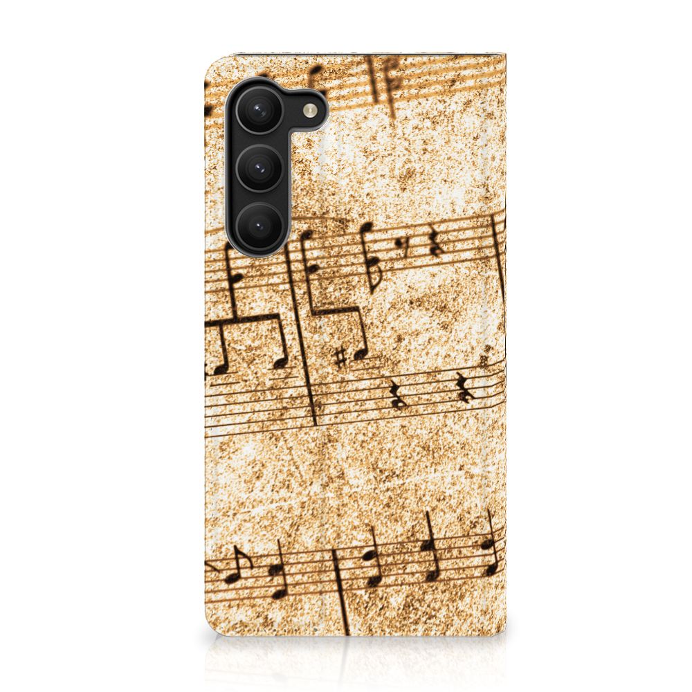 Samsung Galaxy S23 Plus Stand Case Bladmuziek - B2C Telecom