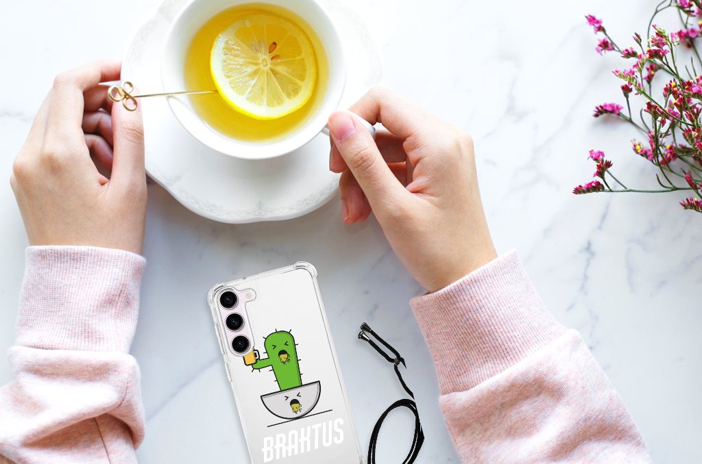 Samsung Galaxy S23 Stevig Bumper Hoesje Braktus B2C Telecom