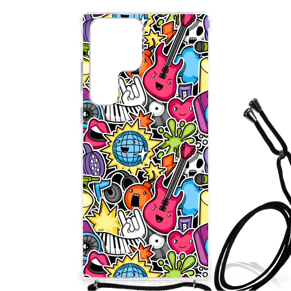 Samsung Galaxy S23 Ultra Anti Shock Bumper Case Punk Rock B2C Telecom