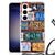 Samsung Galaxy S24 Anti-shock Hoesje met foto Kentekenplaten achterkant