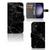 Samsung Galaxy S24 Bookcase Marmer Zwart - Origineel Cadeau Vader
