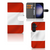 Samsung Galaxy S24 Bookstyle Case Oostenrijk design vlag aanzicht