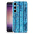 Samsung Galaxy S24 Bumper Hoesje Wood Blue B2C Telecom