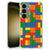 Samsung Galaxy S24 Doorzichtige Silicone Hoesje Blokken B2C Telecom