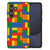 Samsung Galaxy S24 FE Back Case Blokken lego design voorkant