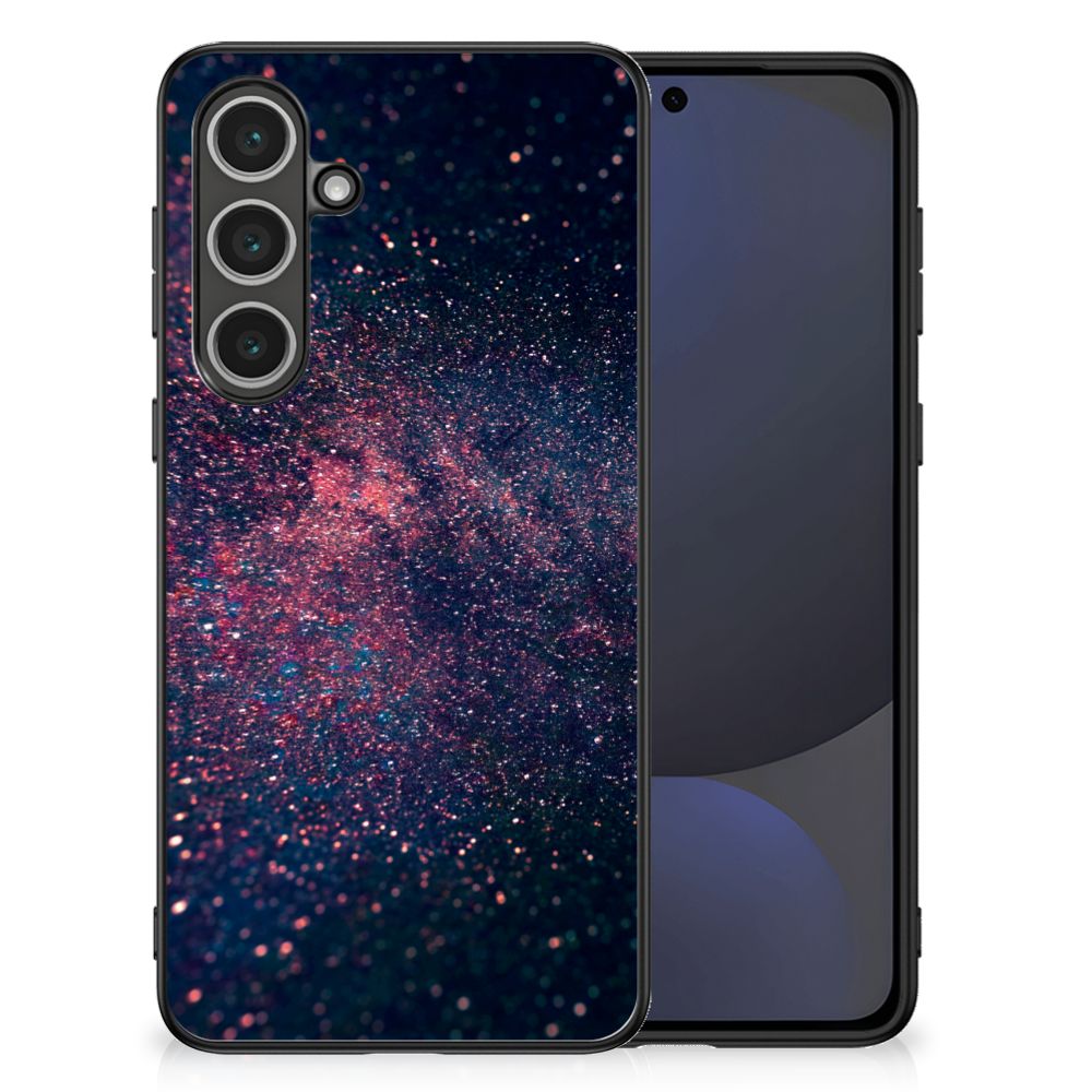 Samsung Galaxy S24 FE Backcover Stars abstract print achteraanzicht