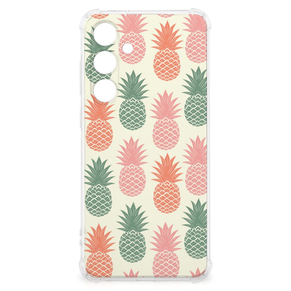 Samsung Galaxy S24 FE Beschermhoes Ananas achterkant