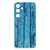 Samsung Galaxy S24 FE Bumper Hoesje Wood Blue ontwerp blauw hout achterzijde