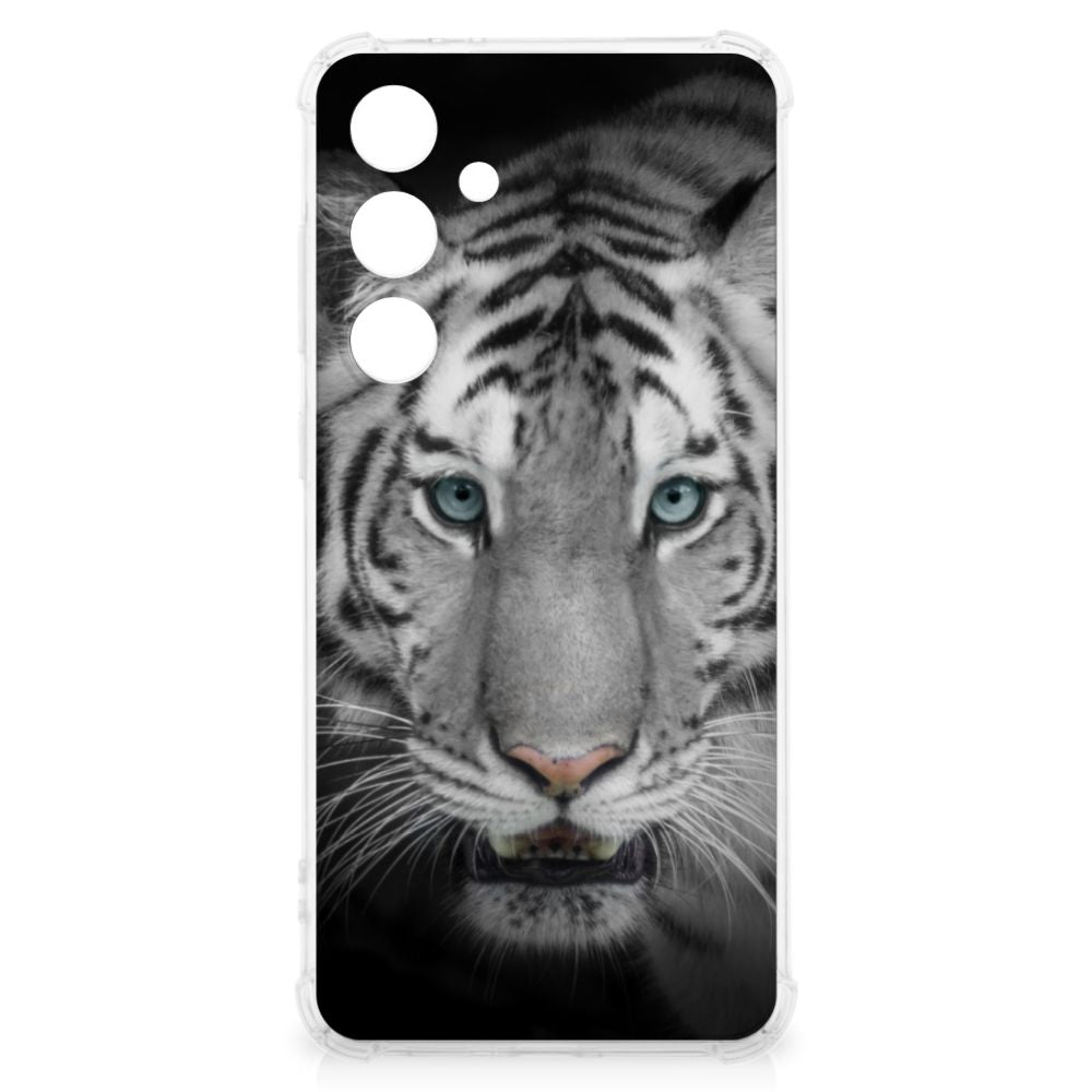 Samsung Galaxy S24 FE Case Anti-shock Tijger tijger design voorkant