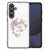 Samsung Galaxy S24 FE Hoesje Boho Text illustraties front