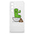 Samsung Galaxy S24 FE Stevig Bumper Hoesje Cactus Poo voorzijde